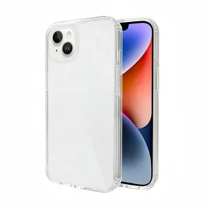 White iPhone14 Plus Phone Case (Silicone)