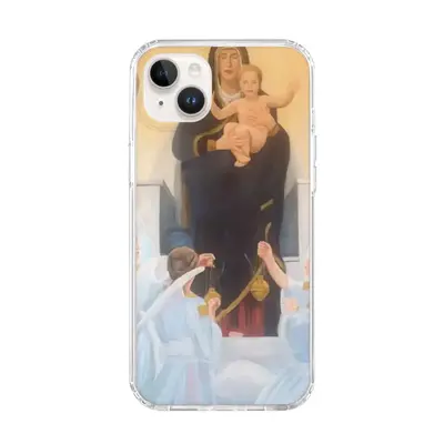 Maria With Angels iPhone14 Plus Phone Case (Silicone)