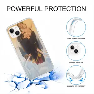 Maria With Angels iPhone14 Plus Phone Case (Silicone)