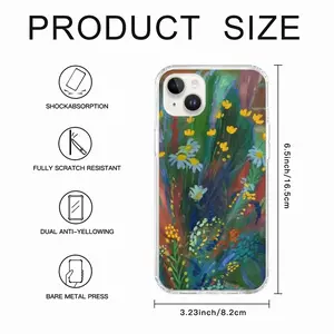 A Bouquet Of Wild Flowers In The Evening iPhone14 Plus Phone Case (Silicone)