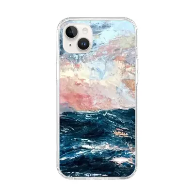 Sunset Sea iPhone14 Plus Phone Case (Silicone)