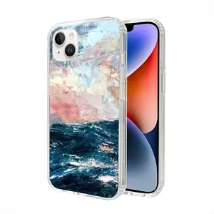 Sunset Sea iPhone14 Plus Phone Case (Silicone)