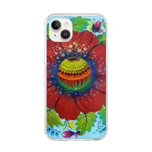 Flower Planet iPhone14 Plus Phone Case (Silicone)