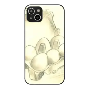 6 Eier Im Karton Six Eggs In The Cardboard iPhone14 Plus Phone Case (Tempered Film)