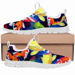 Men Koi Fish In The Pond F7 Running Shoes