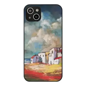 Dramatic Clouds iPhone14 Plus Phone Case (Tempered Film)