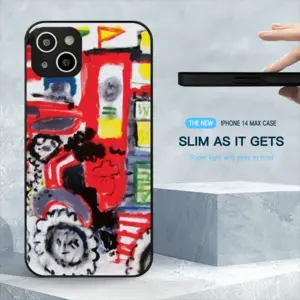 Lisbon Tuk-Tuk iPhone14 Plus Phone Case (Tempered Film)