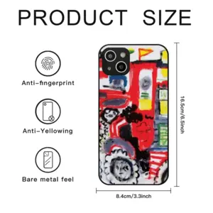 Lisbon Tuk-Tuk iPhone14 Plus Phone Case (Tempered Film)