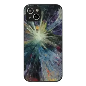 Chaos In The Space iPhone14 Plus Phone Case (Tempered Film)