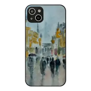 Rain iPhone14 Plus Phone Case (Tempered Film)