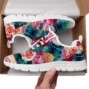 Men Roses On Garden Table F7 Running Shoes