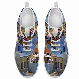 Men Santorini Houses In Oia F7 Running Shoes