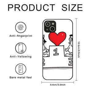 Love Is The Champion iPhone14 Plus Phone Case (Tempered Film)