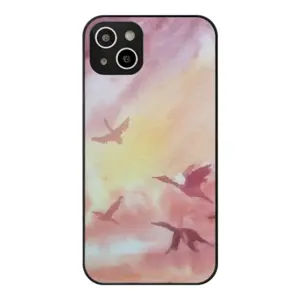 Cranes iPhone14 Plus Phone Case (Tempered Film)