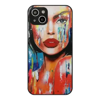 Summer Rain iPhone14 Plus Phone Case (Tempered Film)