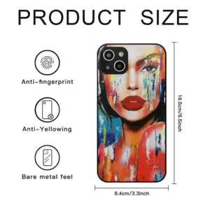 Summer Rain iPhone14 Plus Phone Case (Tempered Film)