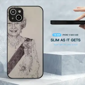 Queen Elizabeth Ii iPhone14 Plus Phone Case (Tempered Film)