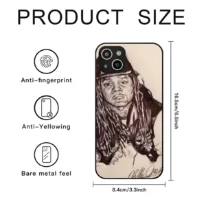 King Louie Portrait iPhone14 Plus Phone Case (Tempered Film)