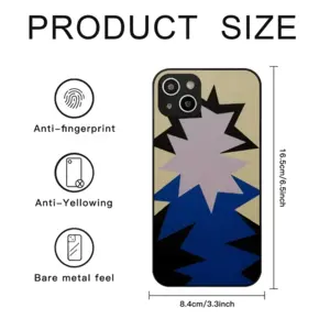 Blue Scarf iPhone14 Plus Phone Case (Tempered Film)