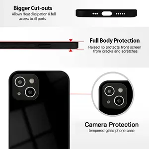 -J- iPhone14 Plus Phone Case (Tempered Film)