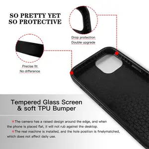 -J- iPhone14 Plus Phone Case (Tempered Film)