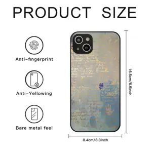 “Heart Of Perfect Wisdom Sutra” iPhone14 Plus Phone Case (Tempered Film)