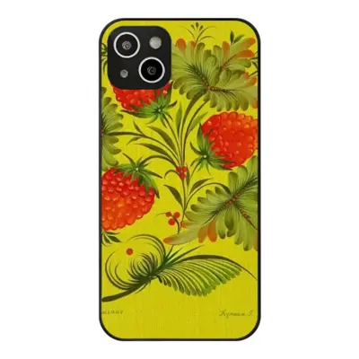 Raspberry iPhone14 Plus Phone Case (Tempered Film)