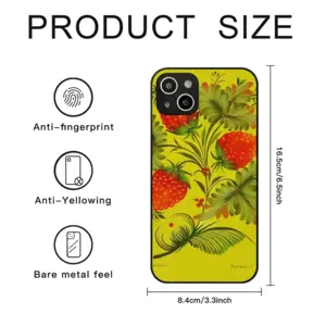 Raspberry iPhone14 Plus Phone Case (Tempered Film)