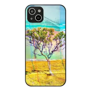 The Tree On The Hill iPhone14 Plus Phone Case (Tempered Film)