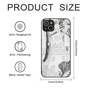 Trees iPhone14 Plus Phone Case (Tempered Film)