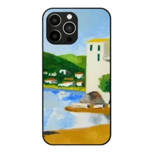 Cadaques (Spain) iPhone14 Pro Max Phone Case (Tempered Film)