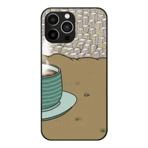 Espresso Hill iPhone14 Pro Max Phone Case (Tempered Film)