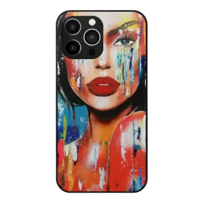 Summer Rain iPhone14 Pro Max Phone Case (Tempered Film)