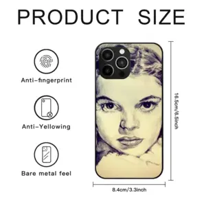 Judy Garland iPhone14 Pro Max Phone Case (Tempered Film)