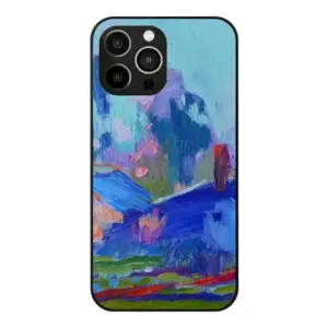 Morning In The Village iPhone14 Pro Max Phone Case (Tempered Film)