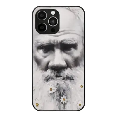 Leon Tolstoi iPhone14 Pro Max Phone Case (Tempered Film)