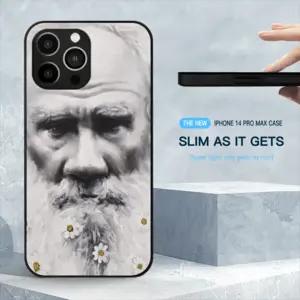 Leon Tolstoi iPhone14 Pro Max Phone Case (Tempered Film)