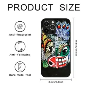 Two-Faced Demon iPhone14 Pro Max Phone Case (Tempered Film)