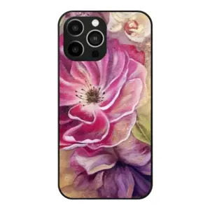 Smell Of Rose iPhone14 Pro Max Phone Case (Tempered Film)