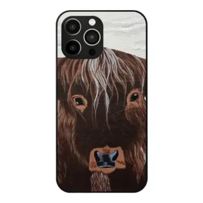 Bull - Red Bull Taurus Animals Buffalo Wild iPhone14 Pro Max Phone Case (Tempered Film)