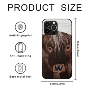 Bull - Red Bull Taurus Animals Buffalo Wild iPhone14 Pro Max Phone Case (Tempered Film)