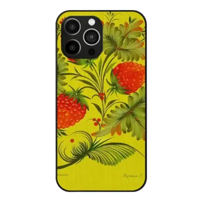 Raspberry iPhone14 Pro Max Phone Case (Tempered Film)