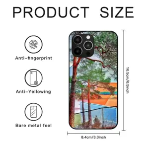 Deep Breath iPhone14 Pro Max Phone Case (Tempered Film)