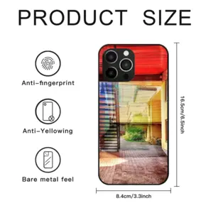 Red & Yellow iPhone14 Pro Max Phone Case (Tempered Film)