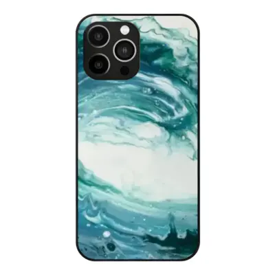 Wave iPhone14 Pro Max Phone Case (Tempered Film)