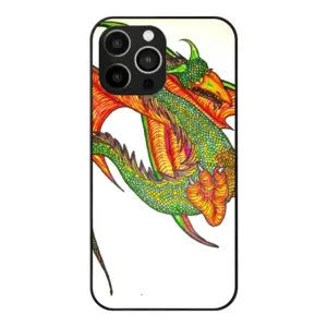 Clutching Dragon iPhone14 Pro Max Phone Case (Tempered Film)