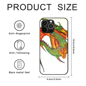 Clutching Dragon iPhone14 Pro Max Phone Case (Tempered Film)