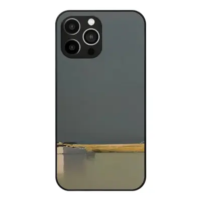 Lagoon With Three Boats iPhone14 Pro Max Phone Case (Tempered Film)