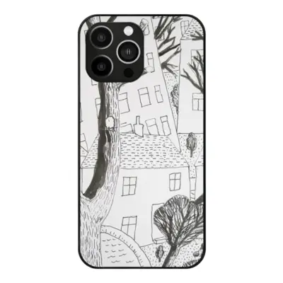 Trees iPhone14 Pro Max Phone Case (Tempered Film)