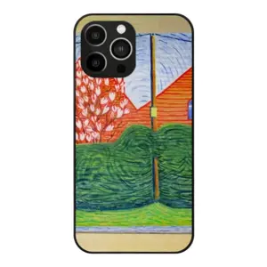 Verdant Curtain iPhone14 Pro Max Phone Case (Tempered Film)